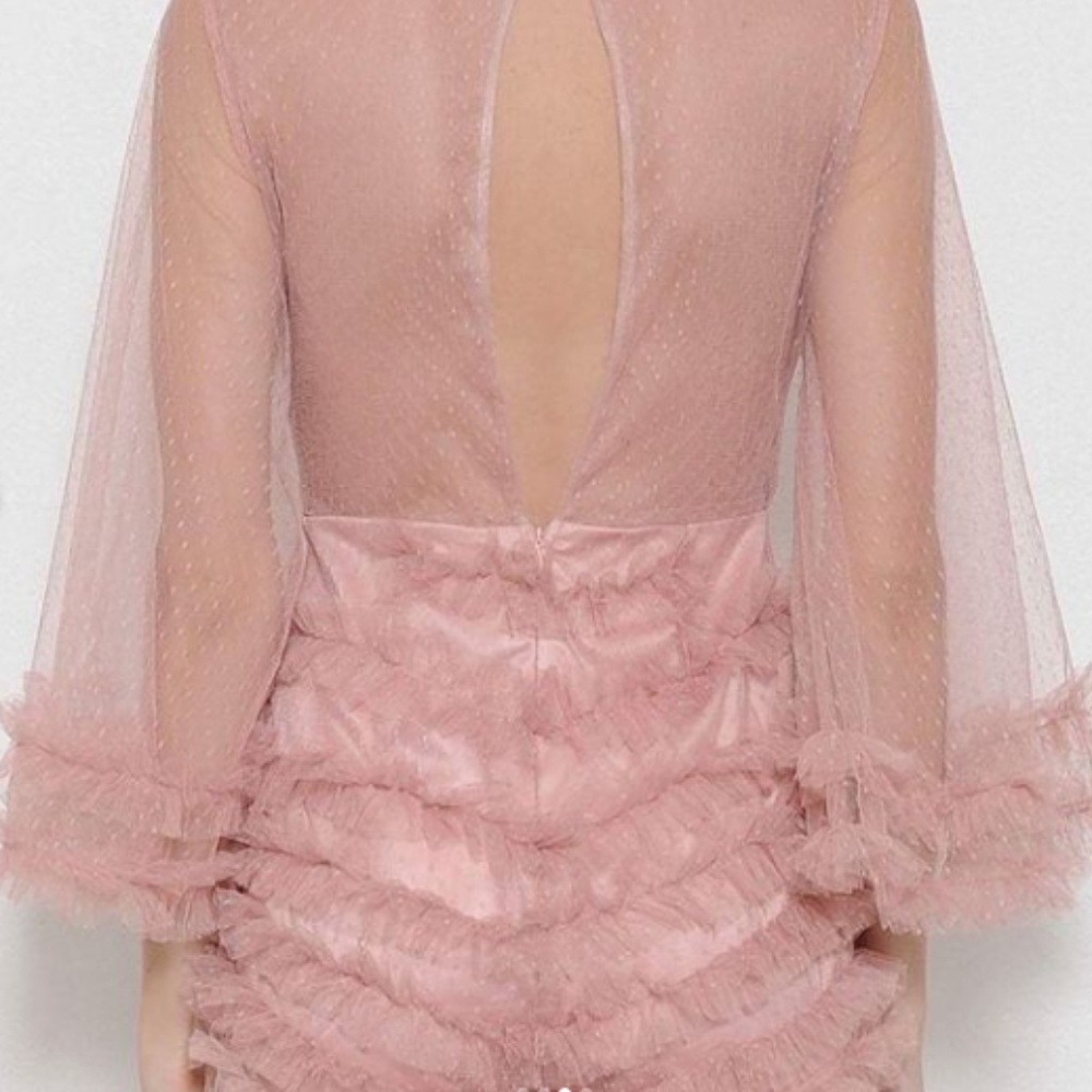Ruffle Romper - pink Night out - Picture 4 of 4